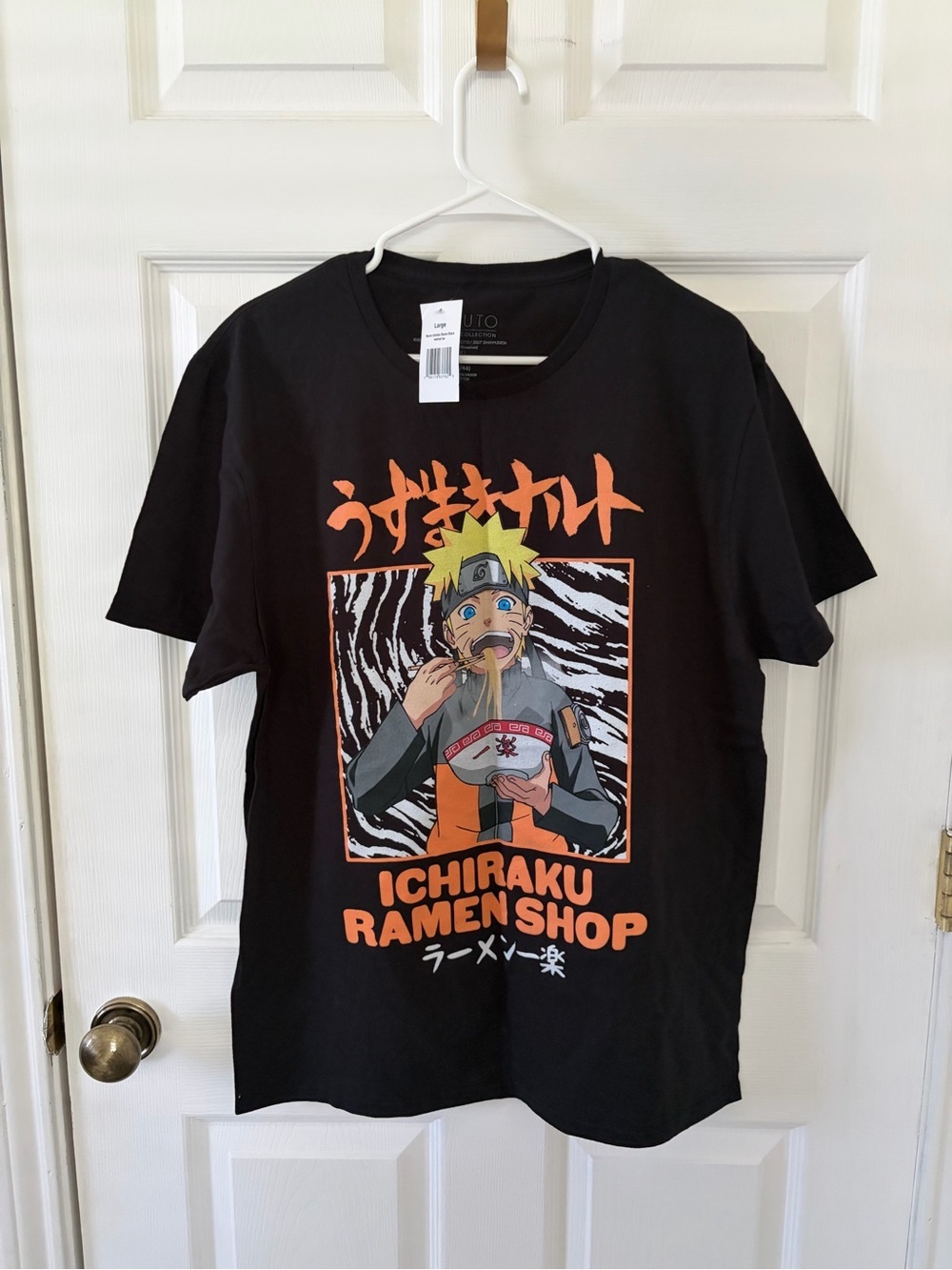 Naruto Shippuden Ramen Shop Graphic Tee - Black
